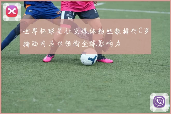 世界杯球星社交媒体粉丝数排行C罗梅西内马尔领衔全球影响力